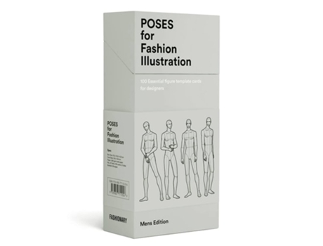 Livro Poses For Fashion Illustration - Mens De Fashionary (inglês)