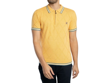 Polo De Homem Gabicci Moore Amarelo (l)