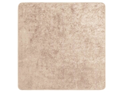 Conjunto 1 Tapete Runner Vidaxl Bege Poliéster (100 X 100 Cm)