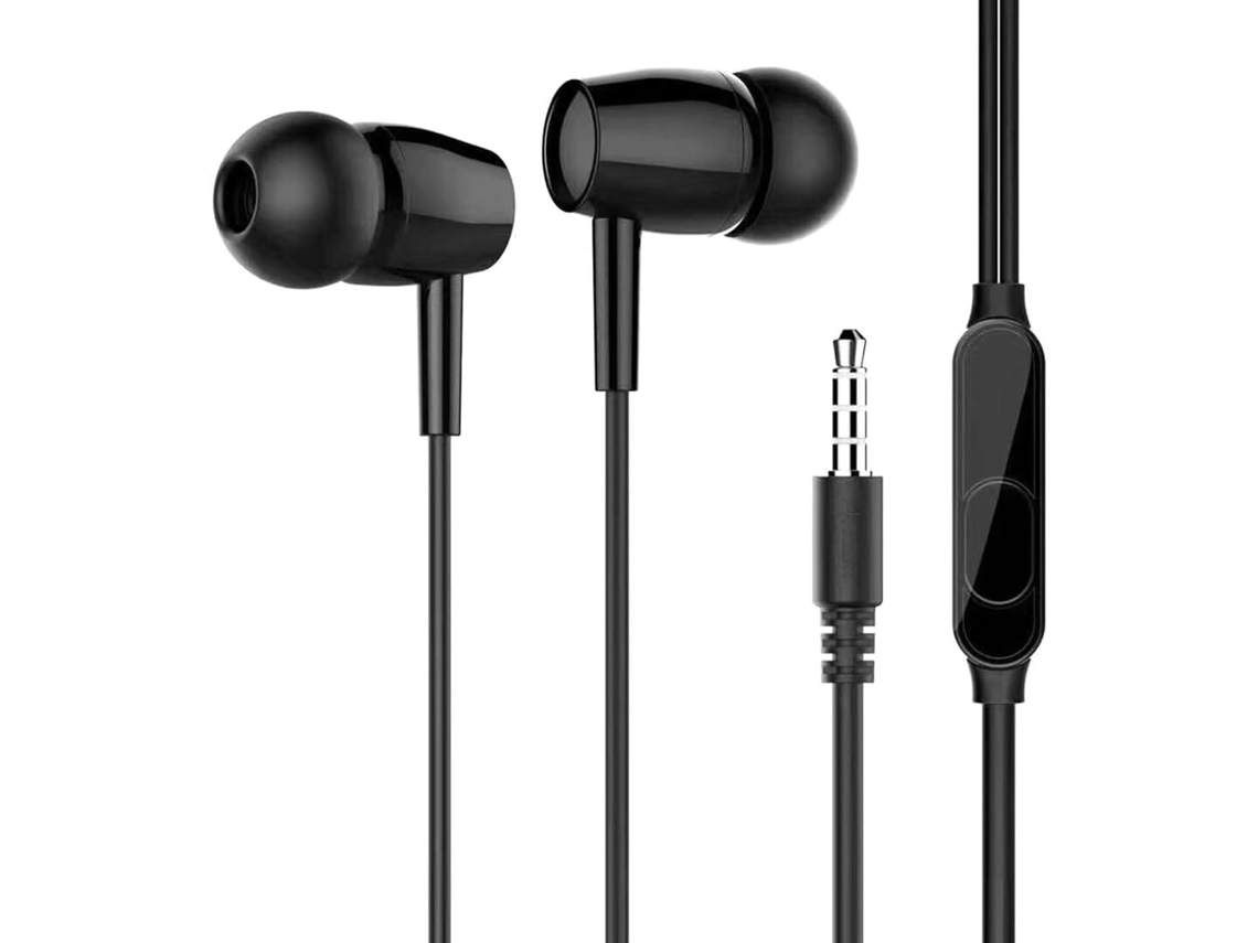 Fones De Ouvido Com Ruído E 3,5 Mm, Ideais Para Uso Diário. Fio