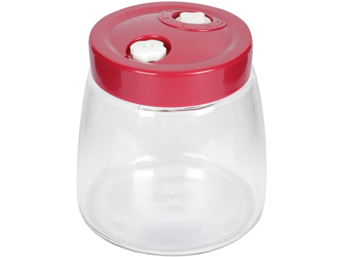 Garrafa De Vinho Vidro Ushobe 1000ml Para Uso Doméstico Com Tampa Hermética, Ideal Para Fermentação E Armazenamento De
