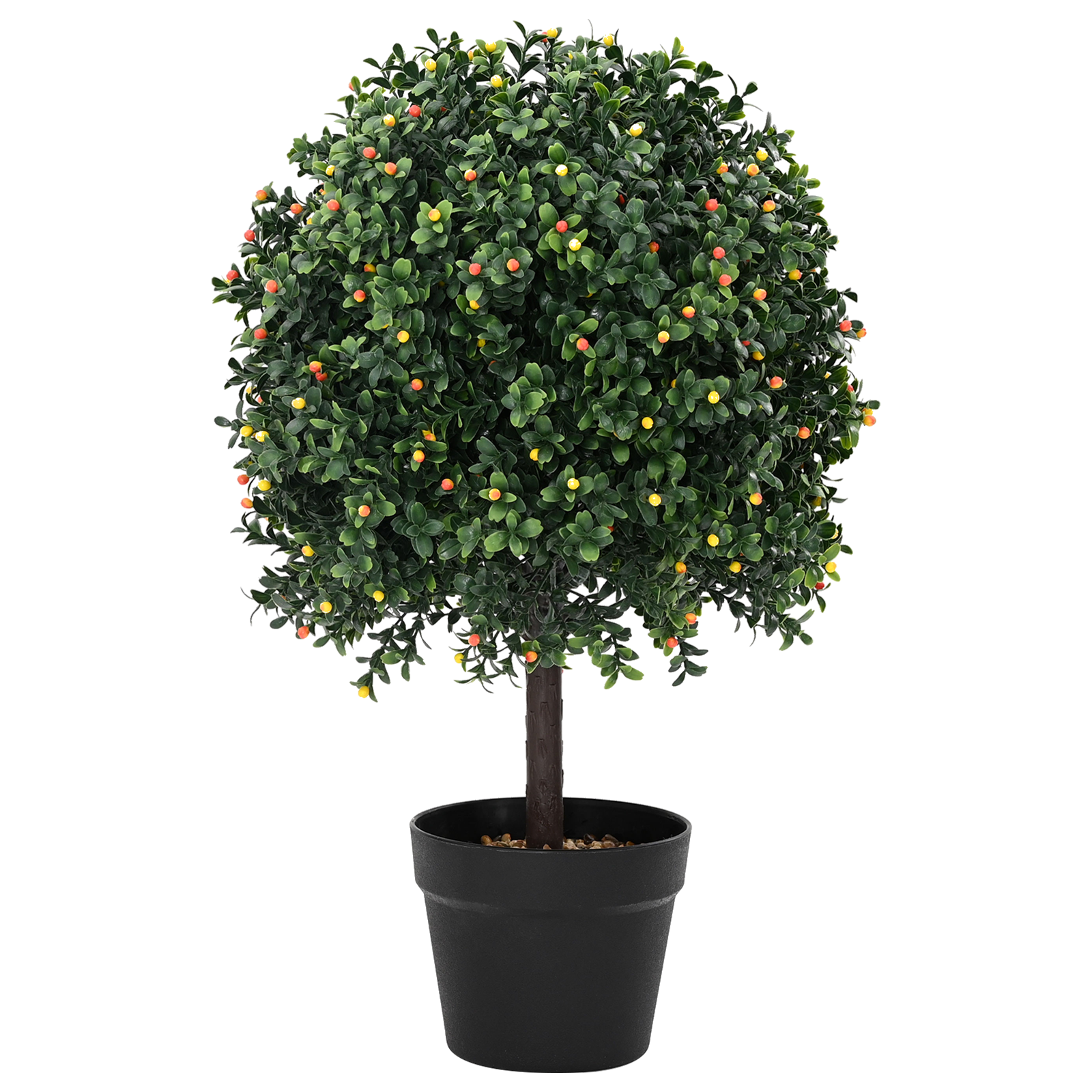 Planta Verde Artificial Com Vaso Vidaxl Green Plastic