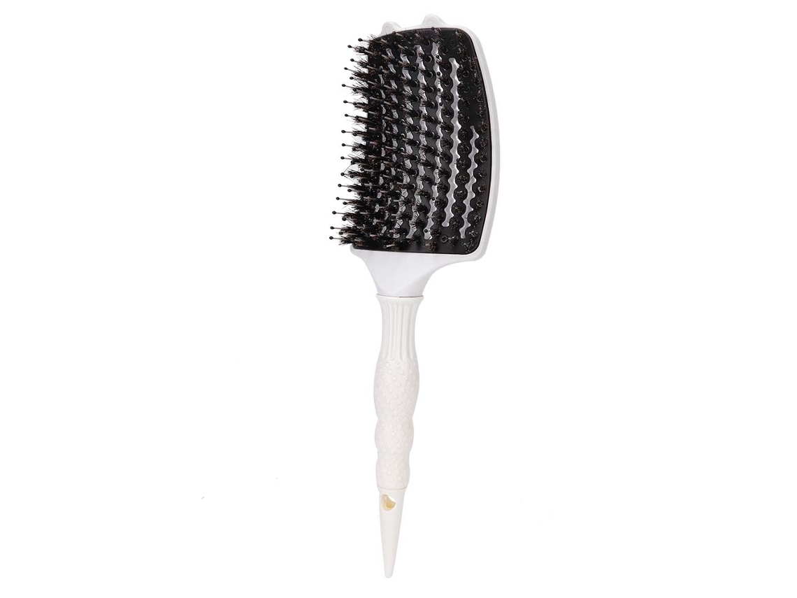 Pente De Cabelo (cerdas De Javali, Modelagem E Massagem) Eoocoo