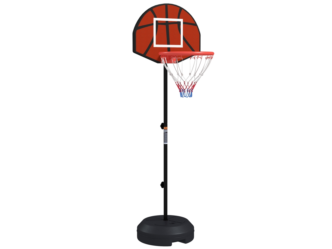 Cesta de Basquete ajustável 129-179 cm, alvo magnético, dardos VELTRIX