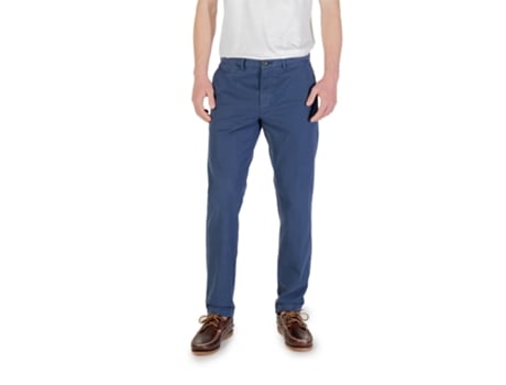 Calças De Homem Borghese Azul Azul (52)