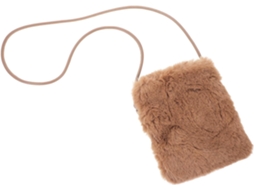 Bolsa De Ombro Ciieeo De Pelúcia Para Celular Com Vários Compartimentos, Tipo Estojo.