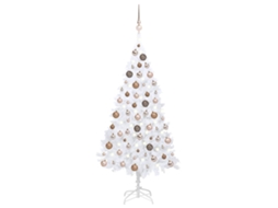 Artificial Christmas Tree, Artificial Christmas Trees Vidaxl Branco Pvc (120 Cm)