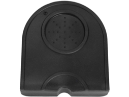 Tapete de Aperto de Café em Silicone Nova Line para Máquina Semiautomática antiderrapante 14x12.5cm preto