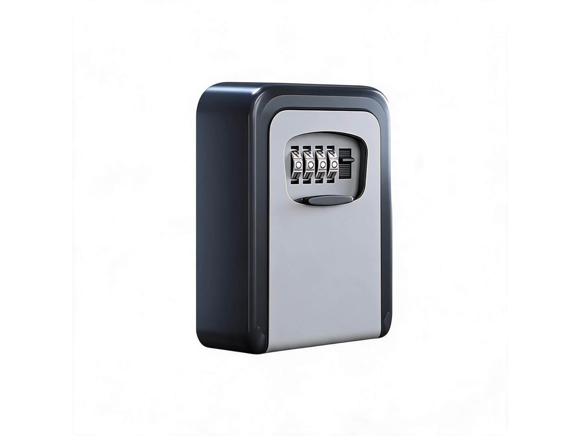 Cofre Chaves CHRUI Capacidade 5 Chaves 12x10x5.2cm (cinza)