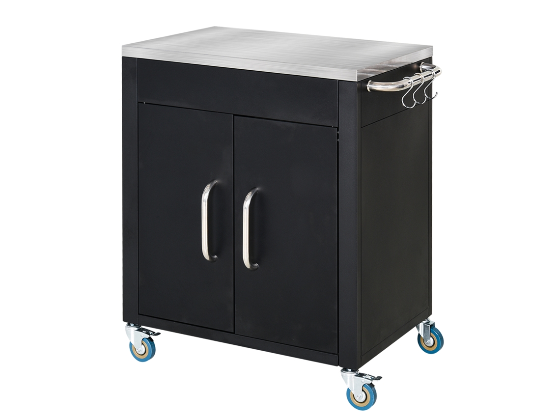 86x50x86,5cm Aço Inox Ganchos Cozinha VOLTEDGE