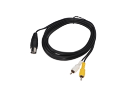 Cable DIN macho de 8 pines a 2 RCA macho, convertidor profesional (3 m) | S/MARCA