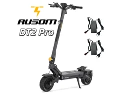 Trotinete Elétrica Potente Ausom Dt2 Pro 2 Motores 1100w Bateria 52v 23.4ah 68km/h Autonomia 115km Travões Hidráulicos Suspensão Dupla 2 Carregadores
