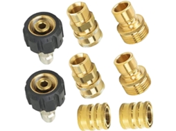 Conjunto De 8 Adaptadores Para Lavadora Alta Pressão, Conectores