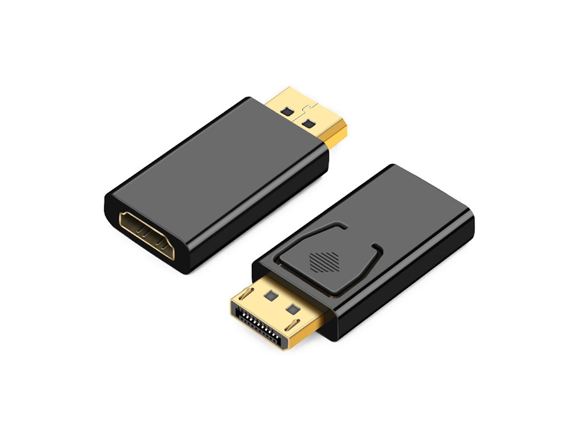 Black Displayport Dp To Hdmi Adapter Converter