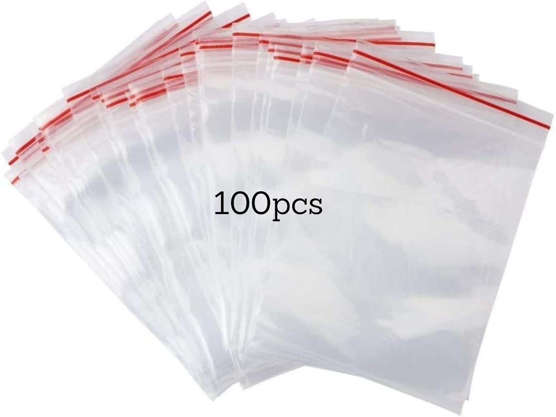 Sacos Zip Reutilizáveis Transparentes Plástico Duráveis ZYBLSSBB