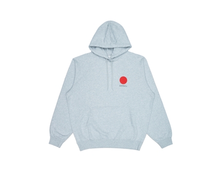 Capuz Unissexo Edwin Felpa Japonês Sol Algodão Cinzento (xl)