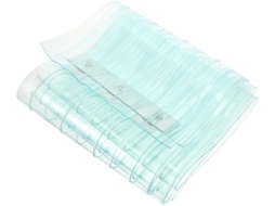 Cortina De Porta Listrada Em Pvc Azul, Cortina De Tiras À Prova De Vento Para Freezer, Isolamento Té Gokoco