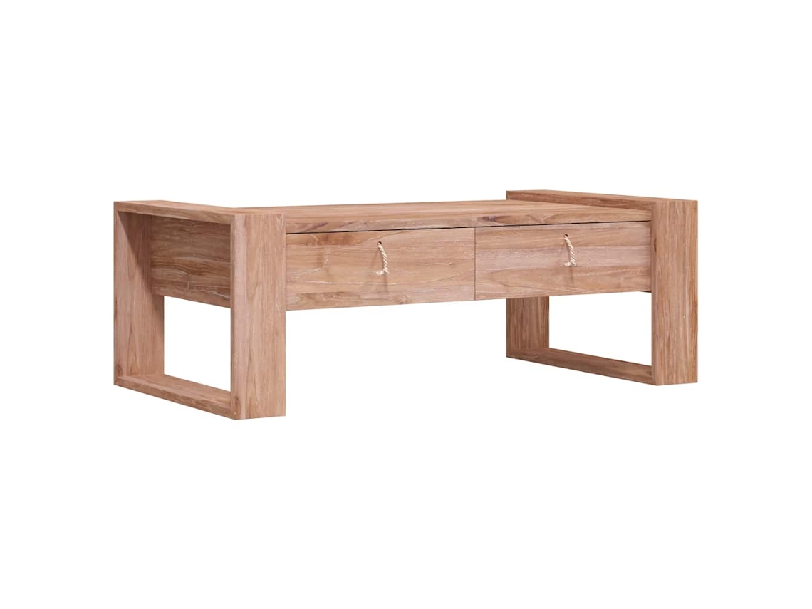 Mesa de centro VIDAXL Marrom Madeira (110x60x40 cm)