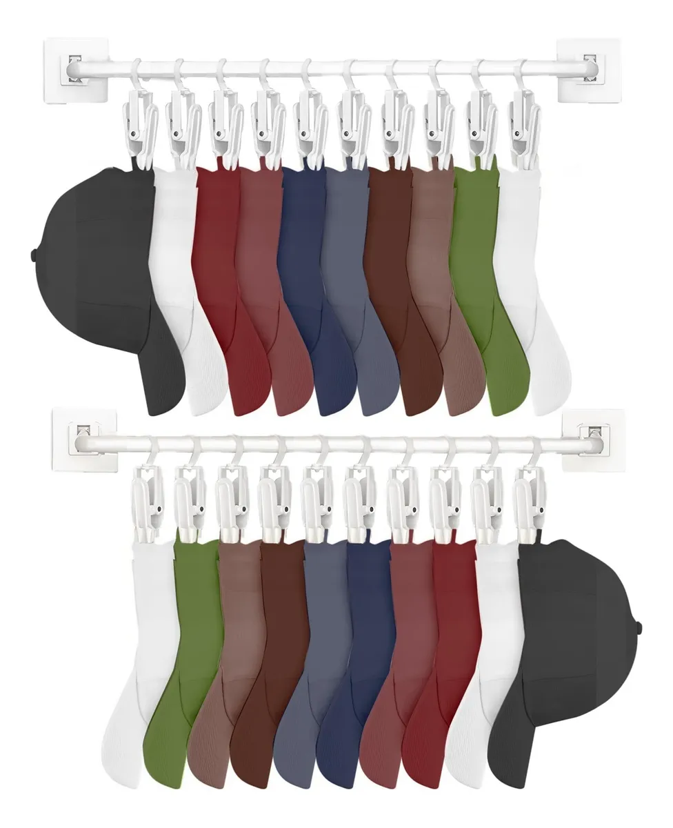 Cabides Para Chapéus Sem Necessidade De Furação, Pacote Com 2vayotoy