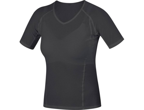 Roupa interior para Mulher GORE WEAR Goretex Windstopper Preto para Ciclismo (M)