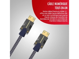 Cabo Hdmi MONSTER M3000 Uhd 8K Dolby Vision Hdr 48Gbps