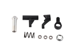 Conjunto De Direção Rc Com Absorção De Impactos Para Zd Racing Ex 07 Dbx 07 1/7 Preto Alta Resistência