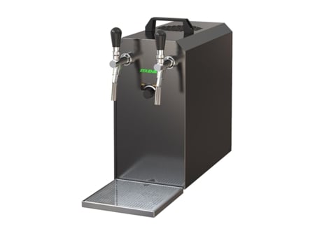 Conjunto Completo Maquina de Cerveja Stream 50 Duas Linhas Frio / H Refrigeradores Seco 55 Litros Keg:Type gKeg 2:Type S ICH-ZAPFE