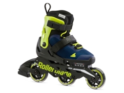Patina em Linha Junior Microblade 3Wd Azul Eu 28Rollerblade