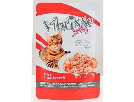 Ração para Gatos  (6x70 g - Húmida - Sabor: Atum e Camarão)