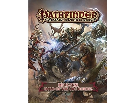 Livro Pathfinder Campaign Setting Belkzen, Hold of the Orc Hordes de Tyler Beck, Jason Garrett et al. (Inglês)