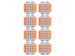 Laxiscreed Conectores De Fios Com Conexão Rápida E Anel De Alavanca Para Electrodomésticos