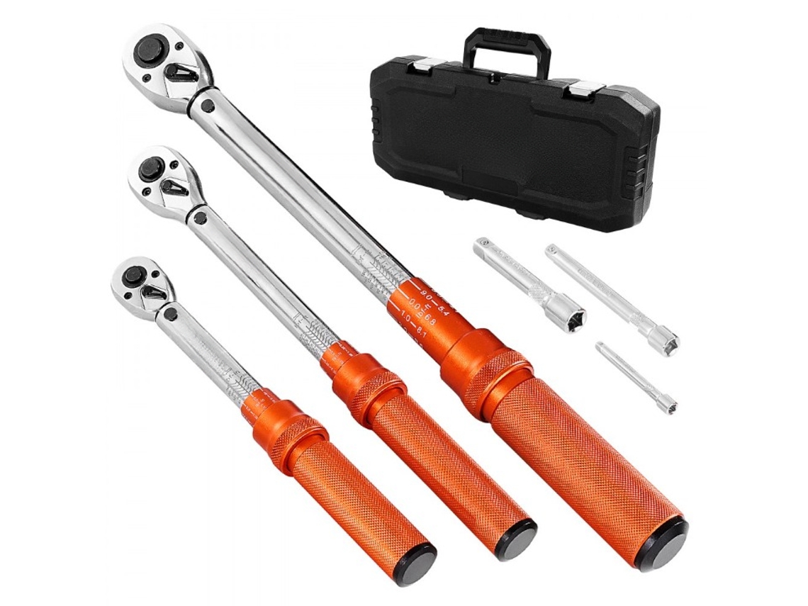 Conjunto De Chaves De Torque Com Precisão ±3 E Escalas Gravadas A Laser Tekmaquinas