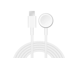 Cabo De Carregamento Rápido Magnético Para Apple Watch Se 2 Type-c 1m Branco