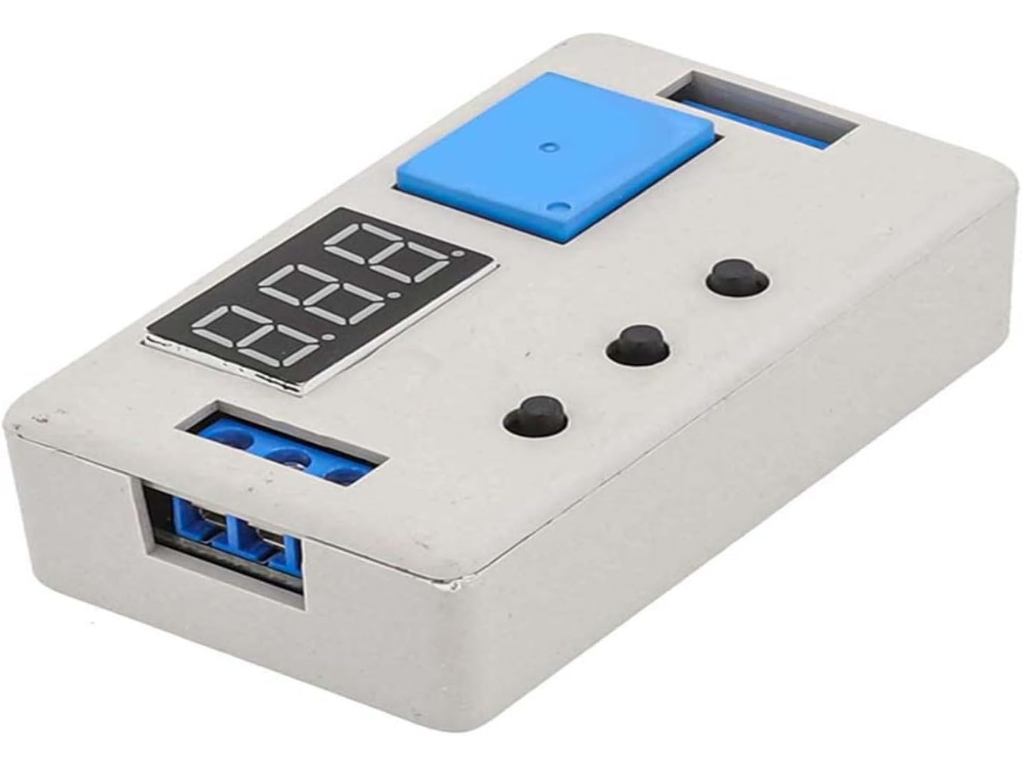Relé Temporizador Digital De 12 V Com Retardo Ajustável 0 Display Led