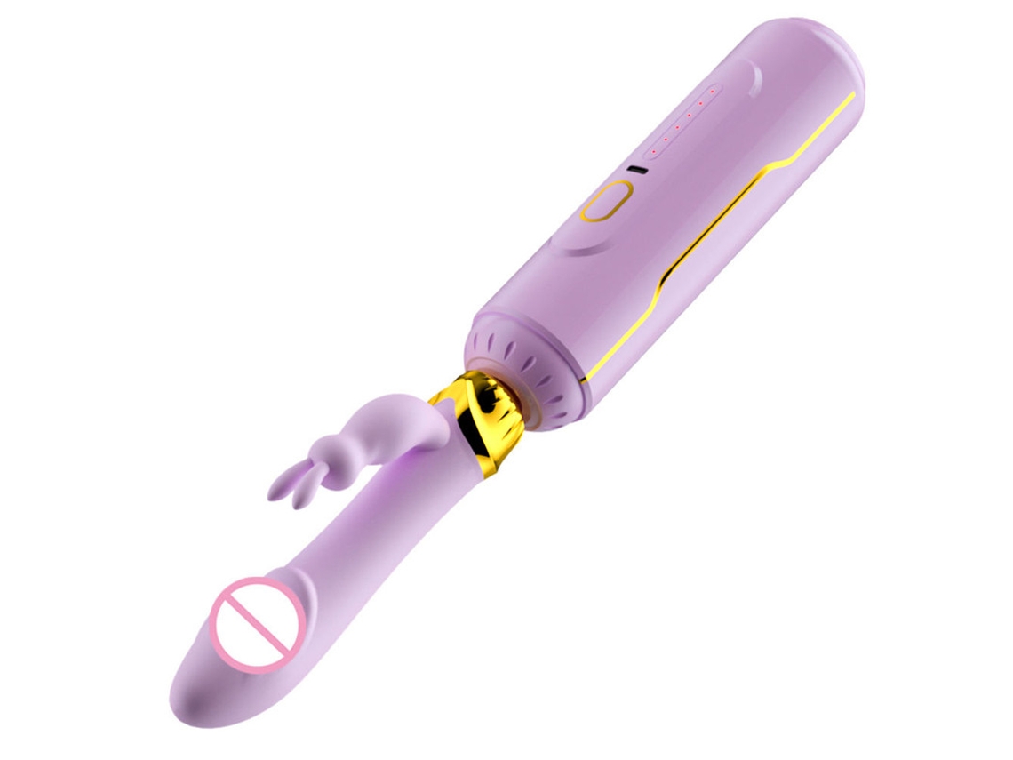 Vibrador Telescpico Separvel Com 10 Frequncias Para Mulheres (roxo)
