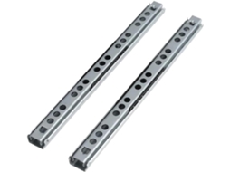 Conjunto De 2 Corrediças Para Gavetas Móveis Com 17mm Largura