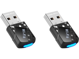 Adaptador Usb Ax900 2x Wifi 6 Bluetooth 5.4 2 em 1 SFUSHOS (receptor Dongle Sem Rede)