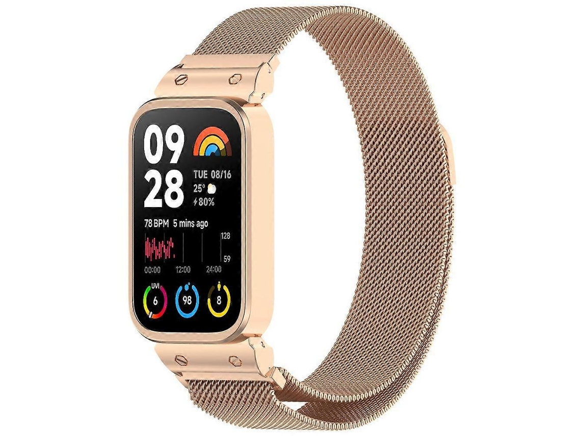 Xdfind Moldura De Relógio Integrada Milan Pulseira De Metal Magnética