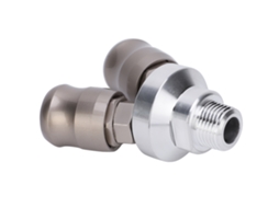Laxiscreed Conector Pneumático De Dupla Ventilação Em Aço Carbono Com Rosca Rápida G1/2