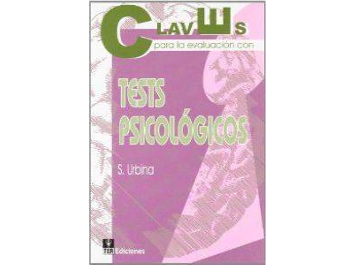 Livro Claves Para La Evaluacion Con Test Psicologicos de S Urbina (Espanhol)