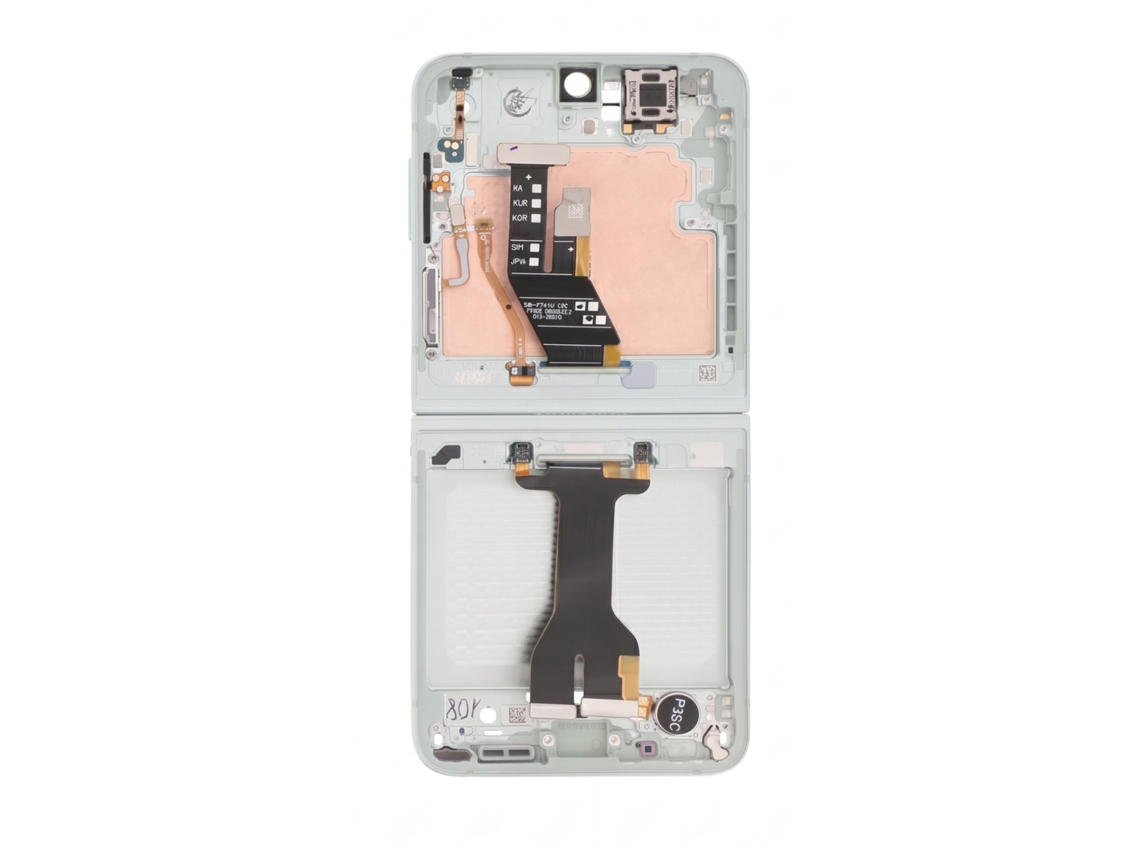 Chassi Central para SAMSUNG Galaxy Z Flip 6 Estrutura Duradeira