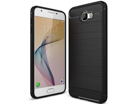 Capa Samsung Galaxy J7 Prime Multi4you Gel TPU Carbono Preto