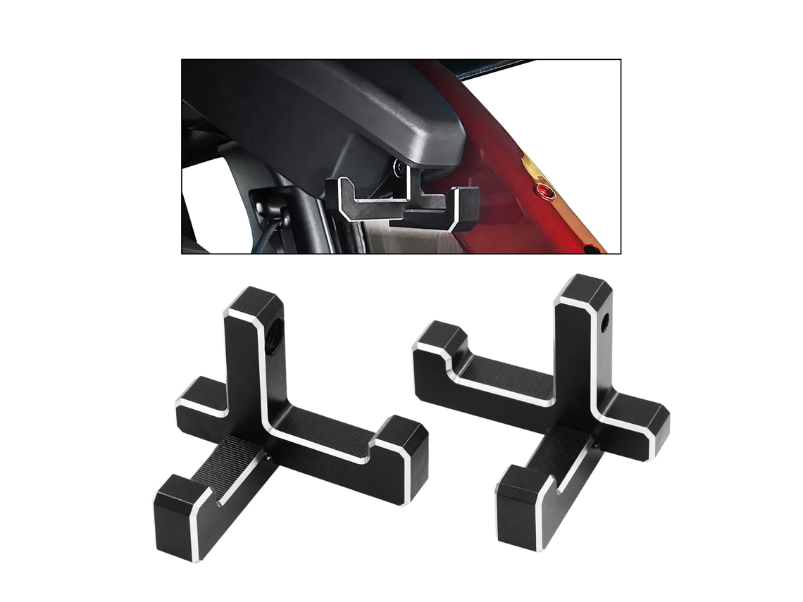 Aluminum Trunk Hooks For Ford Bronco 2021-2023 2-4 Door Black 4pcs