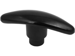 Botão de Aperto Manual para Máquina com Cabo em Forma de T, Rosca Interna M6, Comprimento de 80 Mm CHABERLU