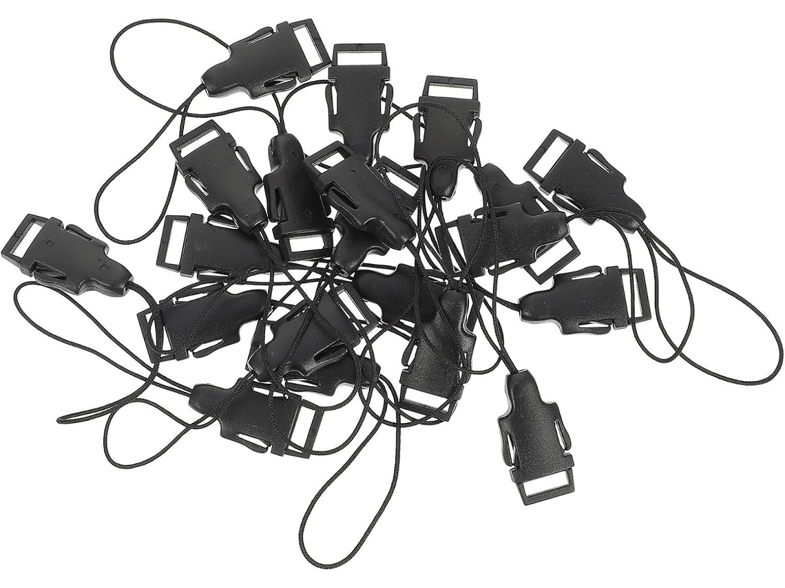 Conector De Alça De Câmera Hakidzel Com Fivela De Liberação Rápida Em Abs, Fácil De Instalar, Embalagem Com 20