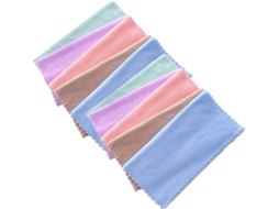 Conjunto de 10 toalhas de limpeza facial de fibra coral fina, Macias