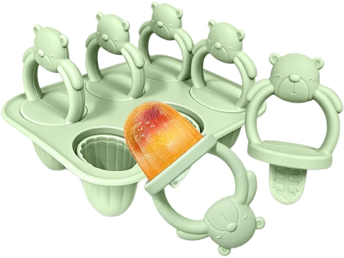 Molde De Silicone Reutilizável Com 6 Cavidades