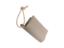 Porta Lenços De Couro Dobrável, Caixa De Armazenamento Portátil Para Mulheres E Homens, Artesanato Japonês Em Cinza. Olysi Shop