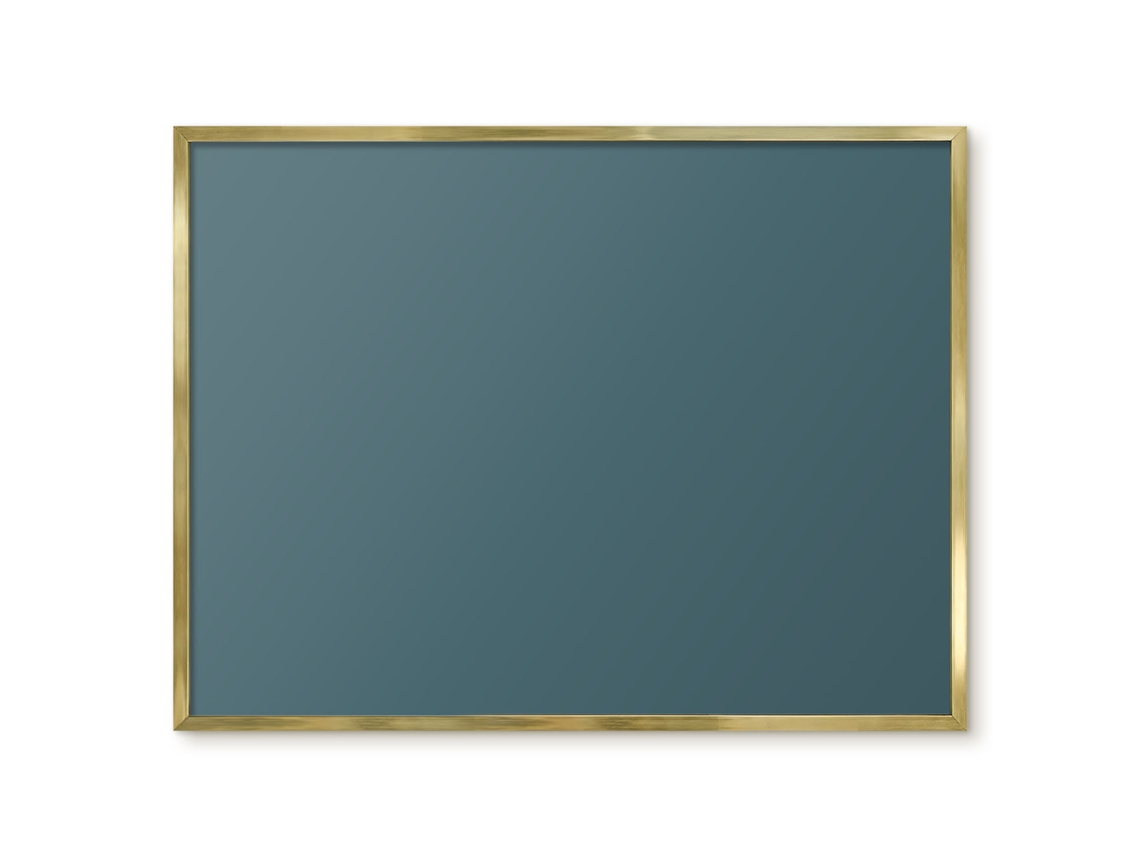 Quadro magnético de parede azul marinho vibrante para quarto Espelharte (80x60 cm)