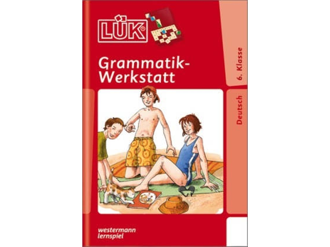 Livro LÜK. Grammatikwerkstatt 6. Klasse de Heiner Müller (Alemão)